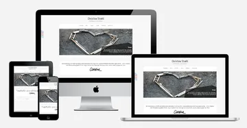 Hjemmeside til christinastroehl.dk lavet af SN Webdesign